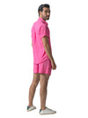 Conjunto de Camisa y Short Color Rosa